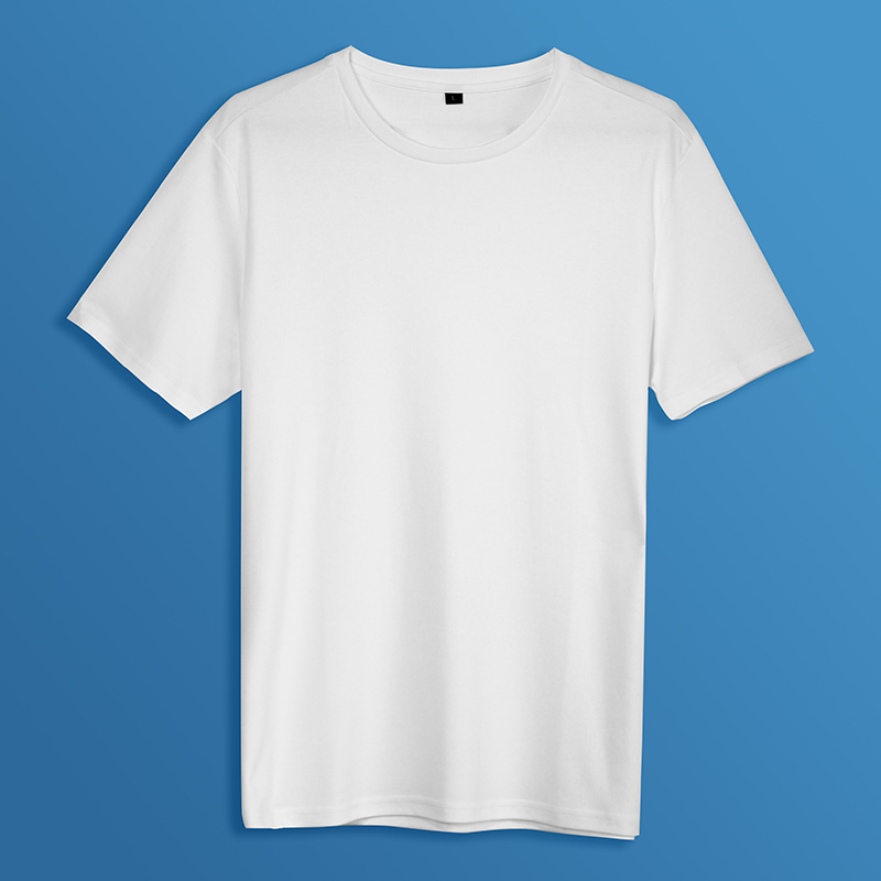 百搭纯色高级圆领T恤