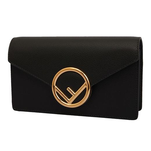 FENDI 芬迪 KANIF系列 女士牛皮链条腰包单肩斜挎包8BM005 A18B 商品图1