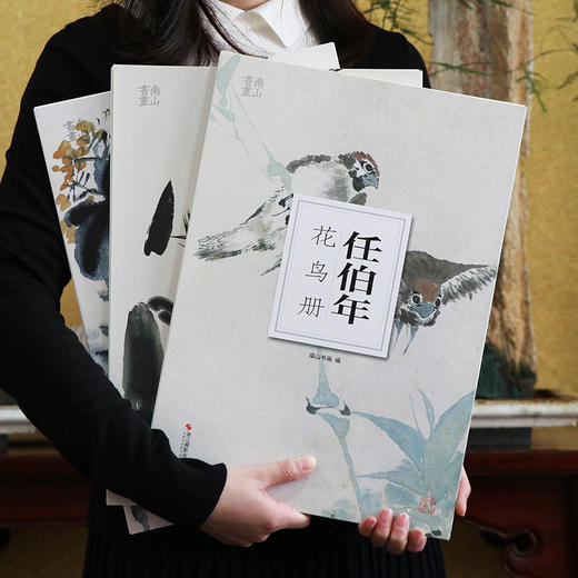 共3册蒲华任伯年吴昌硕花鸟集南山册页中国画海派代表作品单片散页大8开高清画集欣赏装饰画装裱名家国画美术技法绘画临摹教学教程浙江摄影出版社 商品图2