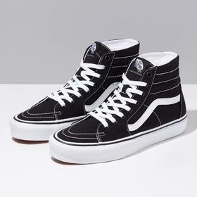 新品VANS SK8 HI 黑色白色 纯黑 纯白 黄色 全工艺帆布款 尺码：36-44.sy103