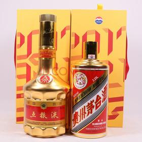 【推荐】茅台 52度 茅五会见 酱香型 2.5L+2.5L 【整套装】