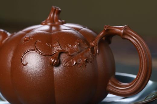 【南瓜壶】作者：范秀红 泥料：底槽清 容量：300cc 商品图2