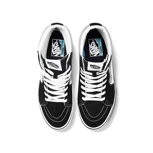 Vans ComfyCush Sk8-Hi  万斯男鞋 蓝色棋盘 时尚高帮休闲板鞋 潮流滑板鞋 高帮 低帮 黑灰 35至44(带半码)，货号BS30 商品图1