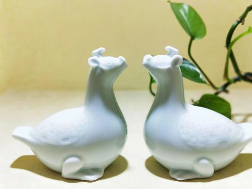 青铜鸟兽尊青釉茶宠 商品图5