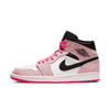 NIKE AIR JORDAN 1 AJ1经典复刻男女运动休闲篮球鞋 白橘扣碎 脏粉麂皮  黑黄脚趾   白灰3M反光 珊瑚金    红蓝湖人 彩勾白红蓝拼接 商品缩略图8