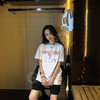 情侣款后背天使翅膀纯棉短袖T恤040604 商品缩略图2