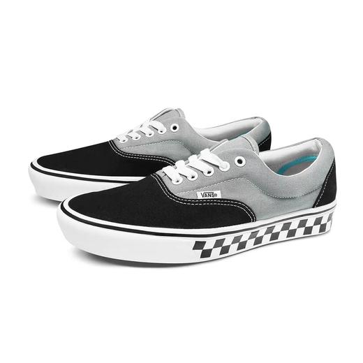 Vans ComfyCush Sk8-Hi  万斯男鞋 蓝色棋盘 时尚高帮休闲板鞋 潮流滑板鞋 高帮 低帮 黑灰 35至44(带半码)，货号BS30 商品图4