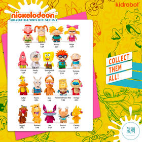 现货 Kidrobot Nickelodeon 90’s 盲盒系列1 摆件