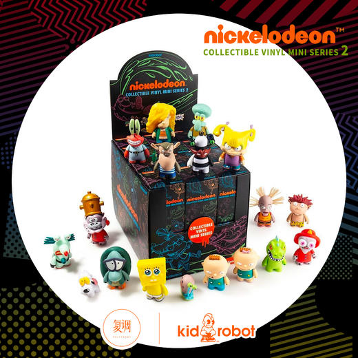 现货 Kidrobot Nickelodeon 90‘s  盲盒系列2 摆件 商品图4