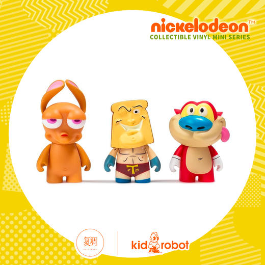 现货 Kidrobot Nickelodeon 90’s 盲盒系列1 摆件 商品图2