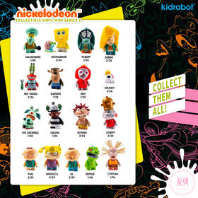 现货 Kidrobot Nickelodeon 90‘s  盲盒系列2 摆件