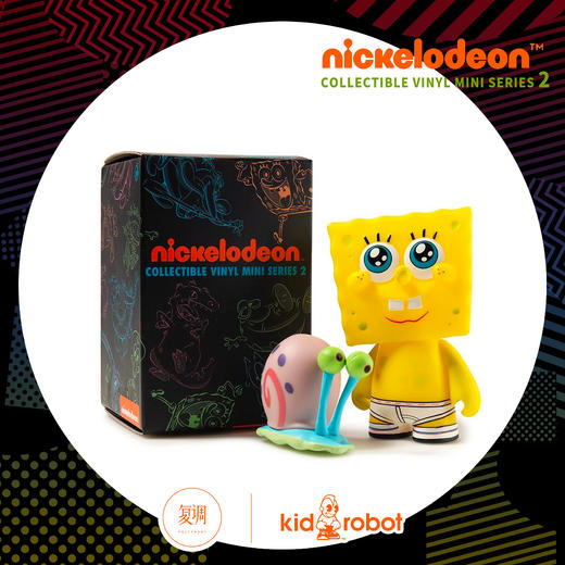 现货 Kidrobot Nickelodeon 90‘s  盲盒系列2 摆件 商品图3