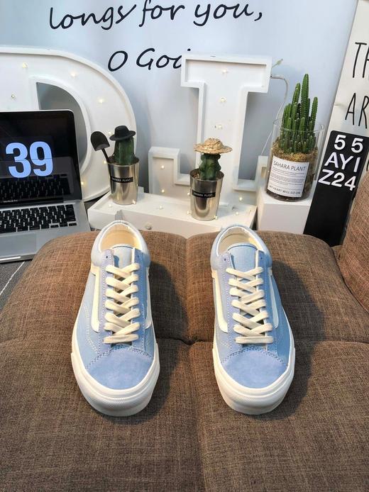 硫化大底 GD权志龙同款Vans Style 36系列材质：麂皮 帆布 黑色 黄色 浅蓝 橘色 紫色 商品图5