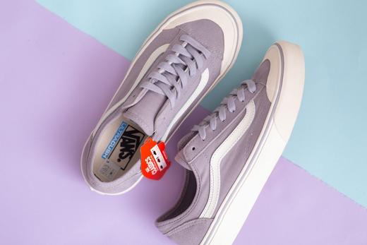 Vans Style 36 Cecon SF 小红书爆款香芋紫 19年新版翻盖鞋盒 重磅回归权志龙包头杀人鲸 低帮硫化休闲板鞋 安纳海姆手工工艺 加入当下火爆的半月包头 塑造出不一样的复古鞋型 商品图4