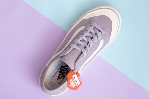 Vans Style 36 Cecon SF 小红书爆款香芋紫 19年新版翻盖鞋盒 重磅回归权志龙包头杀人鲸 低帮硫化休闲板鞋 安纳海姆手工工艺 加入当下火爆的半月包头 塑造出不一样的复古鞋型 商品图5
