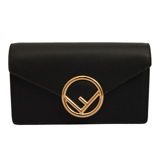 FENDI 芬迪 KANIF系列 女士牛皮链条腰包单肩斜挎包8BM005 A18B 商品图0