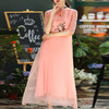 KDS-1138春夏新款立领宽松禅意茶服A字绣花连衣裙 商品缩略图0