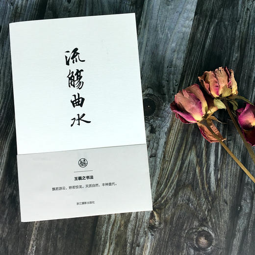 流觞曲水王羲之书法笔记本 独喜文创东晋王羲之兰亭序笔记本手账高档文创个性笔记本中国古典风手账收藏礼品中国书法理论笔记本—浙江摄影出版社 商品图1