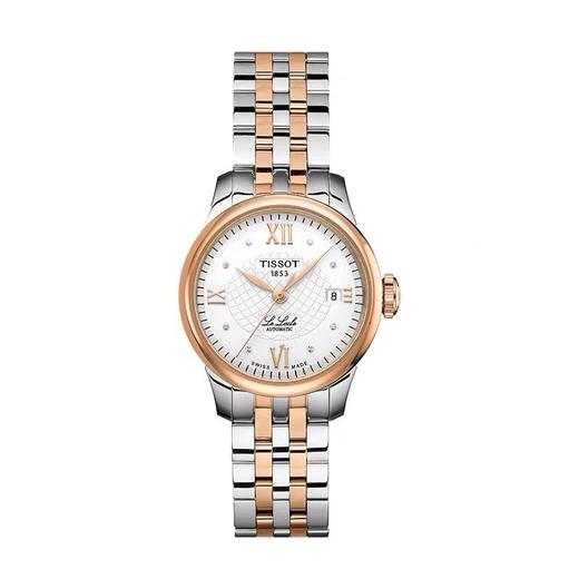 【TISSOT】天梭力洛克钢带女表 商品图1
