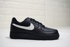 耐克Nike Air Force 1 Mid '07 LV8 海外VLONE限定款式 原装超质感荔枝纹头层牛皮面 经典牛皮低帮空军板鞋 黑白勾 商品缩略图1