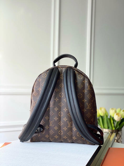 春季特惠💰820 新版原单品质 LV M44874 🌱老花 MONOGRAM BACKPACK 中号双背包，早春系列时装展大放异彩的此款背包风格个性时尚,功能性极强 商品图2