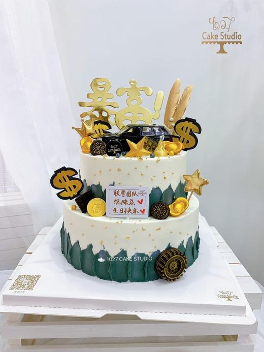 1027CAKE| 双层霸气汽车主题 暴富 路虎 送领导 商品图2