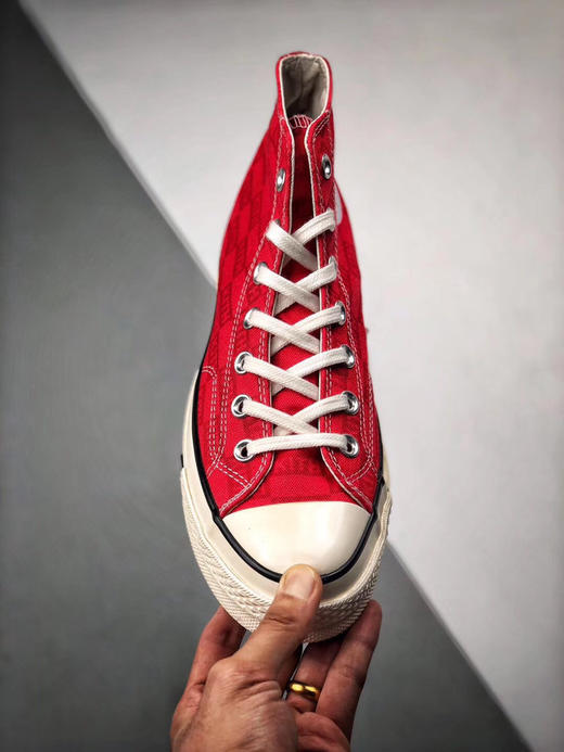 KITH x Converse Chuck Taylor 1970s "Monogram" 系列经典高帮 真标原盒 原装硫化工艺 PU硅蓝蓝底 商品图1