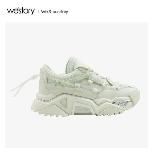 westory20年夏老爹鞋ins潮显脚小波浪底运动鞋W20AM51961 商品图3
