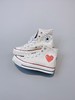 第三代川久保玲小爱心Chuck 70火爆来袭 CDG PLAY x Converse匡威1970s川久保玲小眼睛联名三星标帆布鞋  黑色型号:167804C 米白型号:167805C 商品缩略图3
