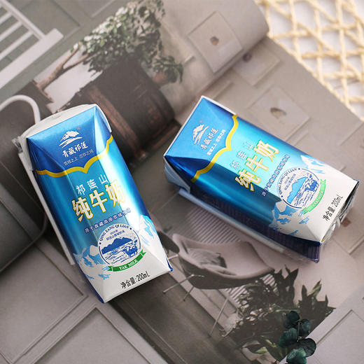 青藏祁莲祁连山纯牛奶全脂不添加早餐奶 200ml*12盒 商品图5