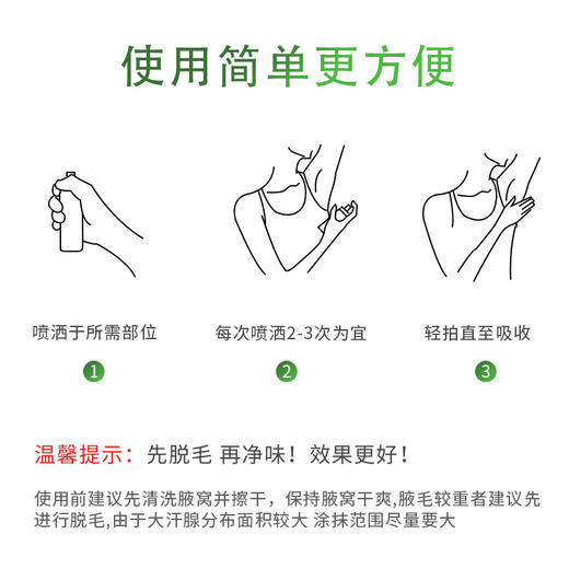 芊茗草狐臭液——草本净味，一喷清新 商品图4