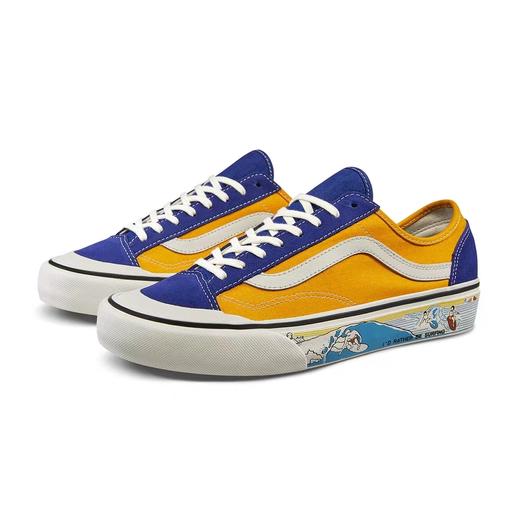 VANS STYLE 36 SF 低帮冲浪男女休闲帆布鞋 官方货号VN0A3MVLWYS 尺码35-44 牛油果绿 橘子汽水 黄色 蓝色 绿色 奥利奥 米灰黑 牛仔蓝 商品图1