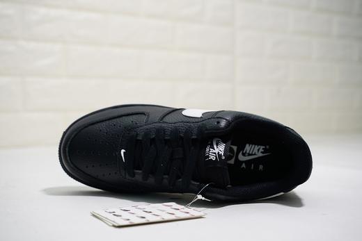耐克Nike Air Force 1 Mid '07 LV8 海外VLONE限定款式 原装超质感荔枝纹头层牛皮面 经典牛皮低帮空军板鞋 黑白勾 商品图3