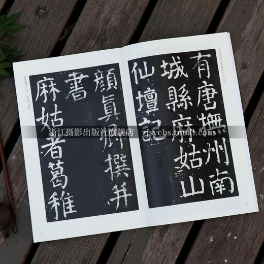 【法帖任选2本包邮】颜真卿麻姑仙坛记 南山法帖唐颜真卿楷书毛笔字帖书法教程 楷书法原碑帖全貌书法临摹碑帖教材 颜真卿楷书字帖—浙江摄影出版社 商品图1