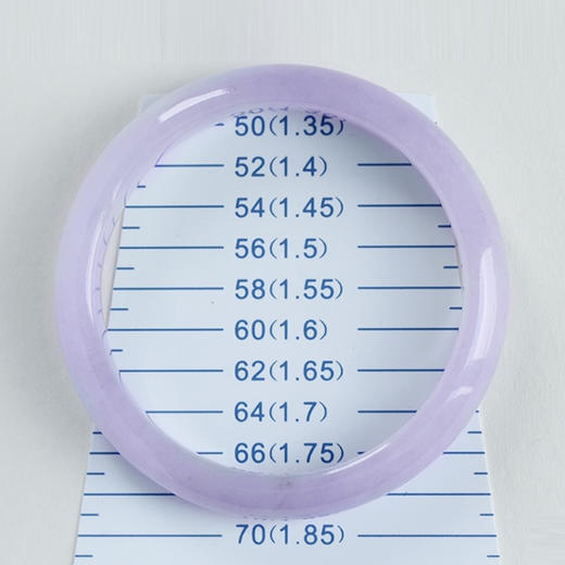 派瑞翡翠 翡翠手镯 冰糯种 紫罗兰 商品图4
