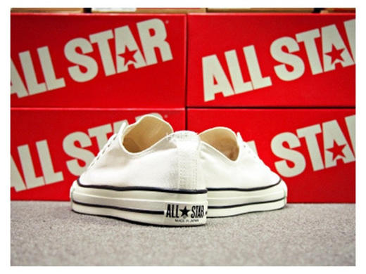 Converse 匡威 日产 高帮 帆布鞋 ALL STAR J 情侣 百搭 1980s 双围条 蓝底 35-44 带半码 商品图3
