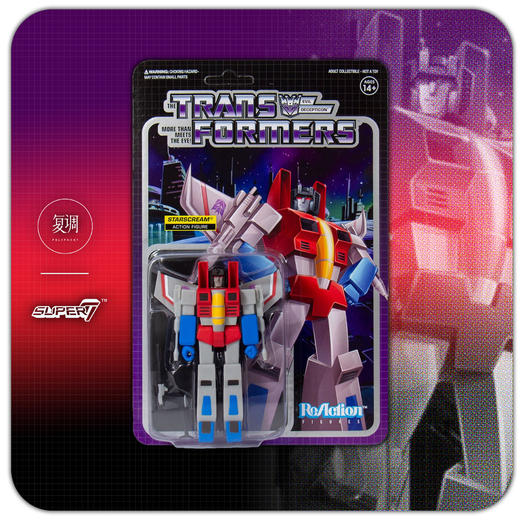 Super7 变形金刚 挂卡 系列1  擎天柱 威震天 声波 大黄蜂 爵士 红蜘蛛 商品图4