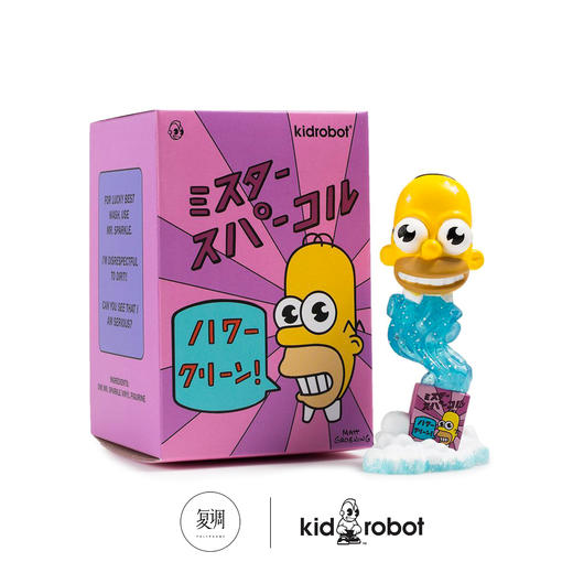 Kidrobot 辛普森 3“The Simpsons Mr. Sparkel 商品图3
