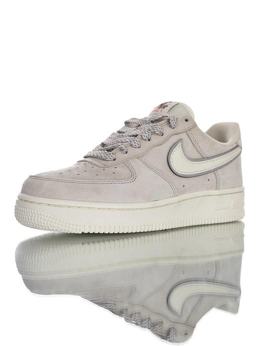 耐克Nike Air Force 1 Low '07 原模具开发打造 台产进口高丝翻毛皮质 内置全掌air sole气垫 空军一号运动板鞋 商品图0