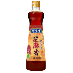 福达坊360ml芝麻香食用植物调和油