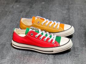 匡威日产 CONVERSE ALL STAR J 79 MT 1980s 拼色 ABC40周年 高帮 低帮