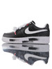 耐克 PEACEMINUSONE x Nike Air Force 1 Low 权志龙品牌联名 可做刮刮乐效果 涂层处理皮革鞋面 内置全掌airsole气垫 做旧黑红白 做旧黑白黄小雏菊 商品缩略图2