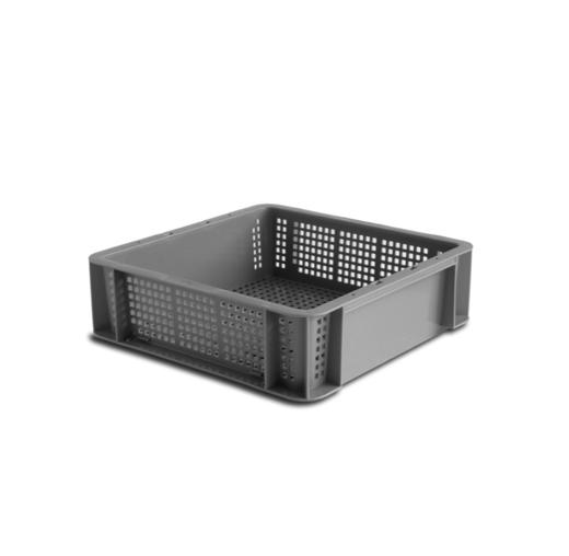 业务用搬运箱 | W340・H100  | 网格 | 浅灰 商品图1