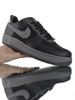 耐克A Ma Maniére x Nike Air Force 1 亚特兰大知名店铺 采用荔枝纹牛培革 牛巴磨砂皮材质鞋面 幻彩全息炫酷反光 空军一号运动板鞋 炭黑镭射反光 商品缩略图2