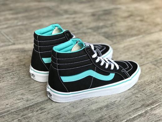Vans Vault SK8-Hi LX 黑绿薄荷绿配色 玫瑰红 荧光绿 西红柿红 帆布鞋高帮 低帮 系列高帮帆布滑板鞋  Size：35--44 商品图2