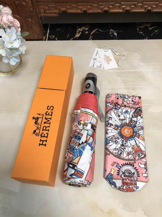 点此购买 爱马仕防晒隔热自动伞 明141565 商品图6