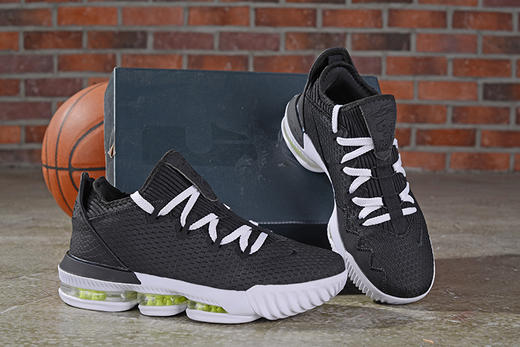 詹姆斯16代低邦 黑酒红 电子绿 白深蓝金 黑七彩 黑彩金 商品图6