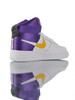 耐克 Nike Air Force 1 '07 NBA限定 采用硬质头层牛皮革 内置全掌air sole气垫 整型机台工艺后跟定型效果 空军一号低帮板鞋 皮革白黑夜蓝丝绸拼接钩 白黑丝绸拼接钩 商品缩略图7