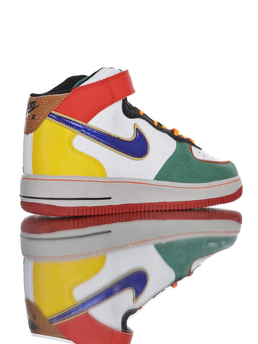 耐克Nike Air Force 1"What the NYC" 纽约主题限定 原模具开发打造 硬质荔枝纹移膜革材质 内置全掌air sole气垫 商品图5