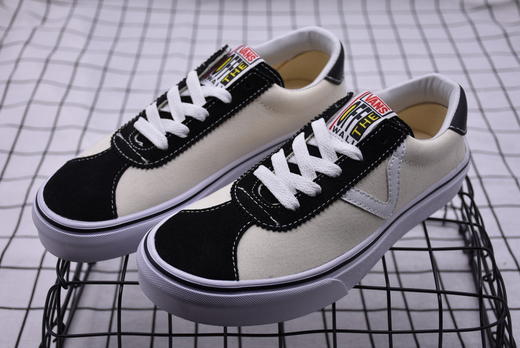 范斯 VANS SPORT男女经典低帮拼色情侣帆布鞋 黑白型号Fs29  码数35-44 商品图1